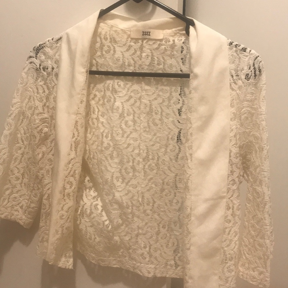 Lace blazer